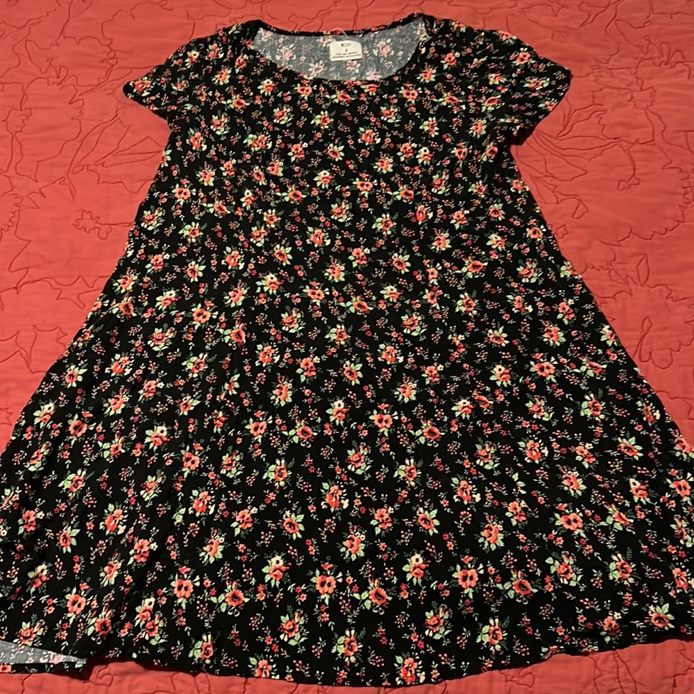 Pins and Needles floral mini swing dress